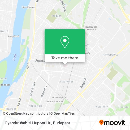 Gyerekruhabizi.Hupont.Hu map