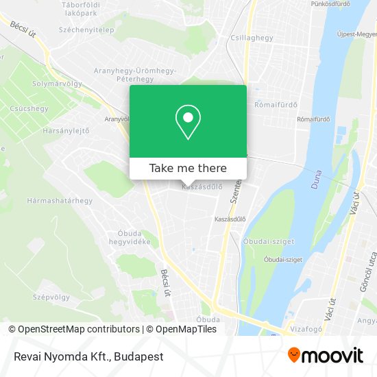 Revai Nyomda Kft. map