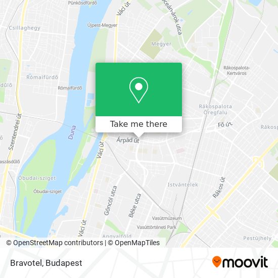 Bravotel map