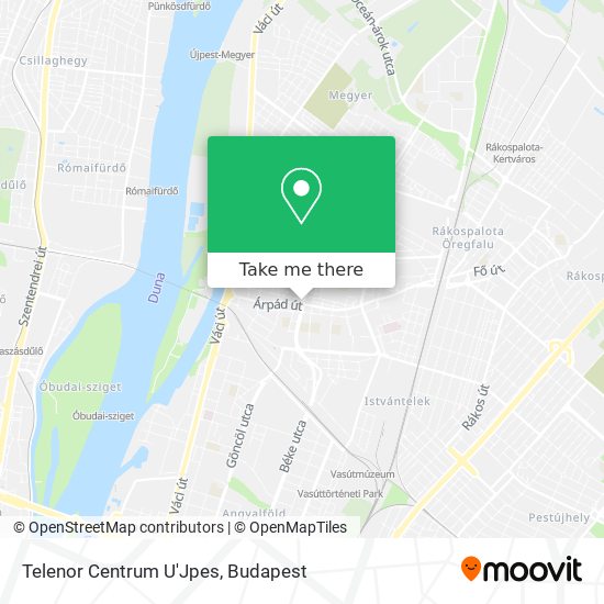 Telenor Centrum U'Jpes map