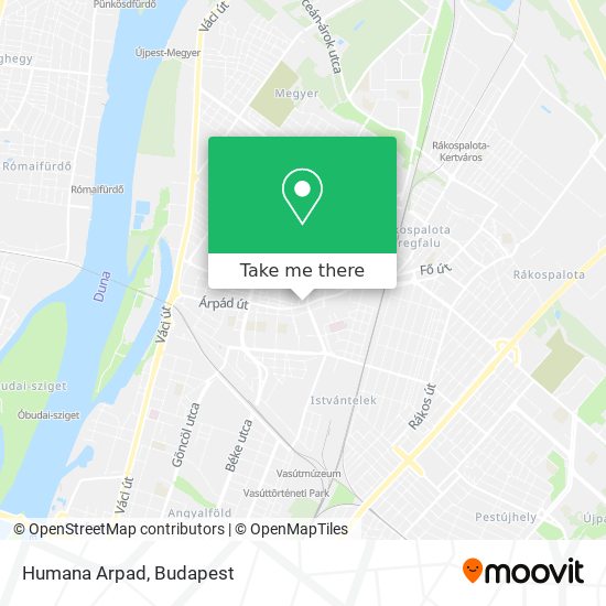 Humana Arpad map