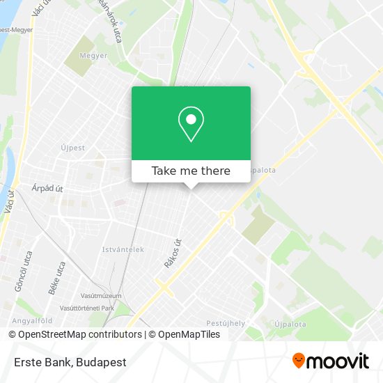 Erste Bank map