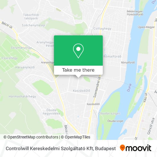 Controlwill Kereskedelmi Szolgáltató Kft map