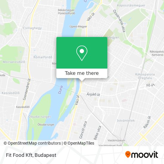 Fit Food Kft map