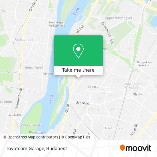 Toyoteam Garage map