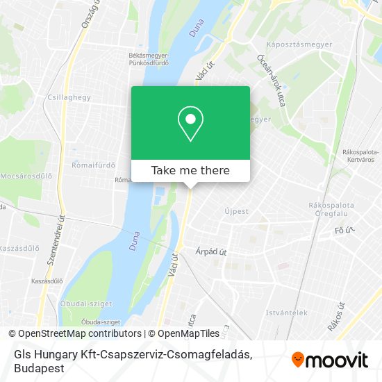 Gls Hungary Kft-Csapszerviz-Csomagfeladás map