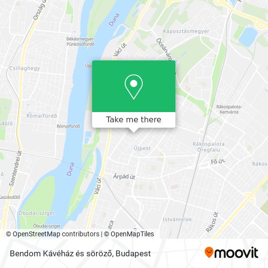 Bendom Kávéház és söröző map