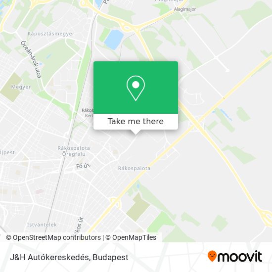 J&H Autókereskedés map