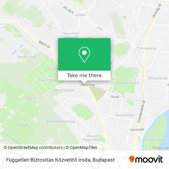 Független Biztosítás Közvetítő iroda map