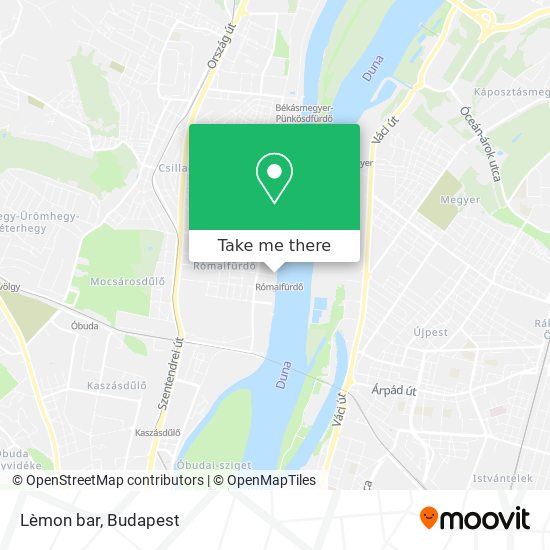 Lèmon bar map