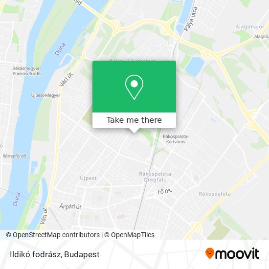 Ildikó fodrász map