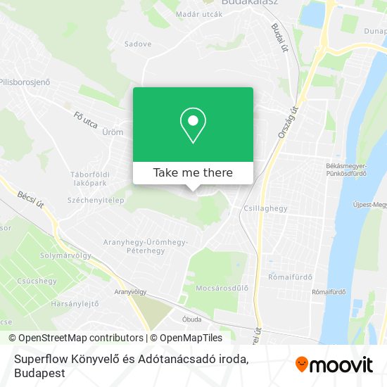 Superflow Könyvelő és Adótanácsadó iroda map