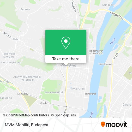 MVM Mobiliti map