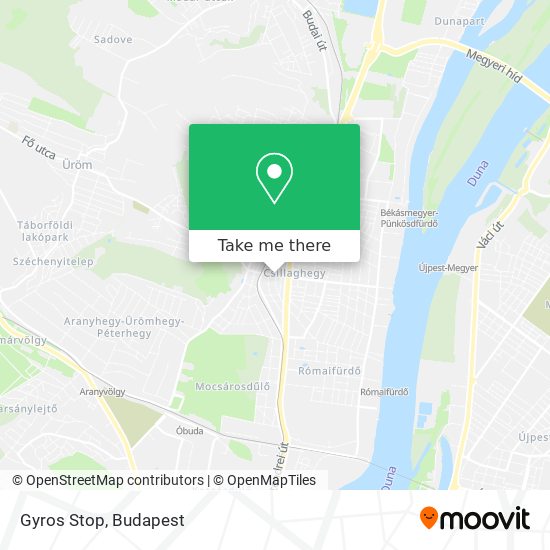 Gyros Stop map