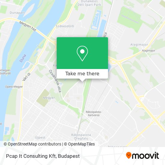 Pcap It Consulting Kft map