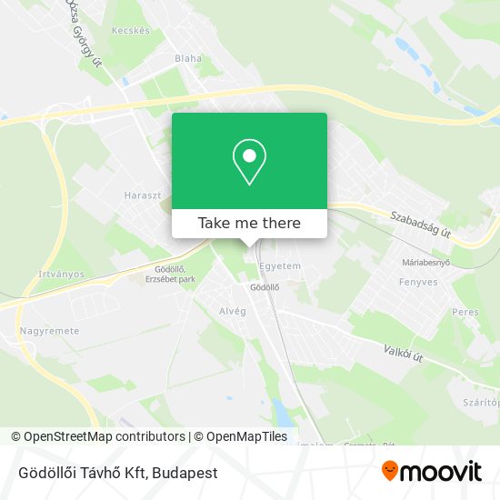 Gödöllői Távhő Kft map