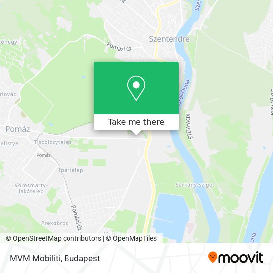 MVM Mobiliti map