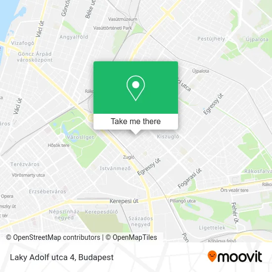 Laky Adolf utca 4 map