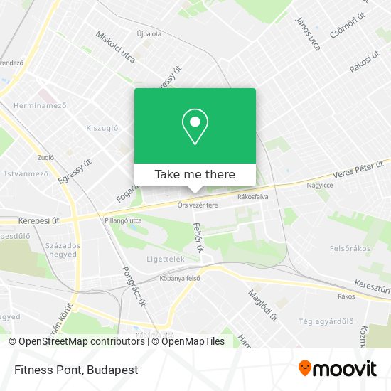 Fitness Pont map