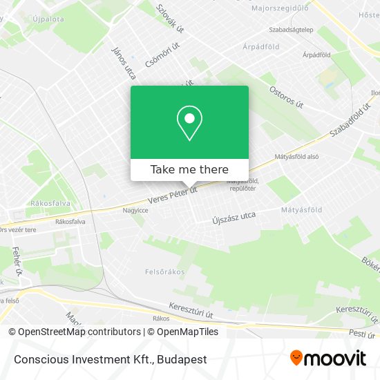 Conscious Investment Kft. map