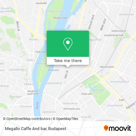 Megallo Caffe And bar map
