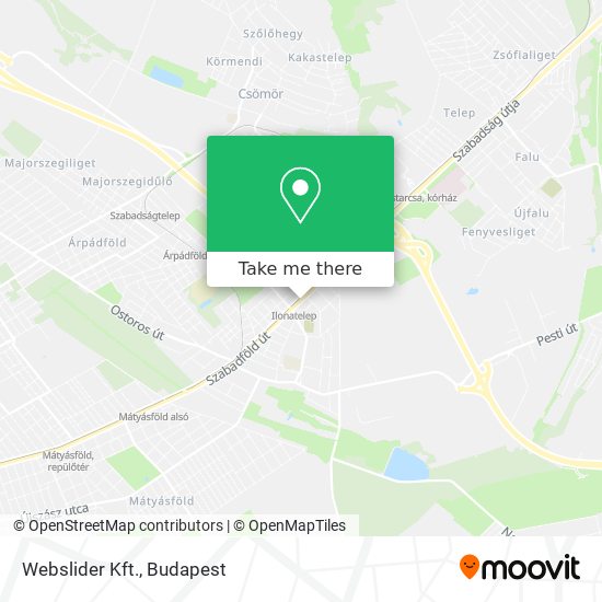 Webslider Kft. map