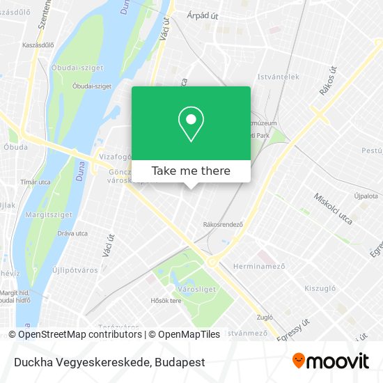 Duckha Vegyeskereskede map