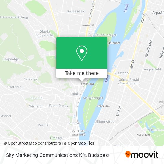 Sky Marketing Communications Kft map