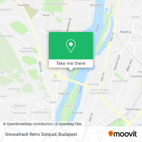 Snowattack Retro Színpad map