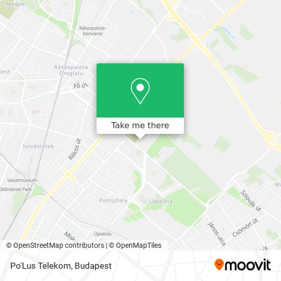 Po'Lus Telekom map