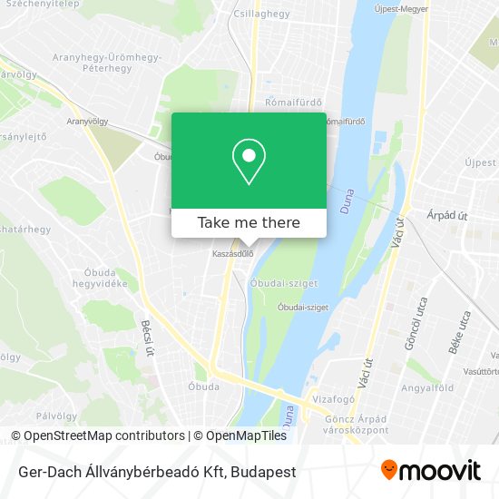 Ger-Dach Állványbérbeadó Kft map