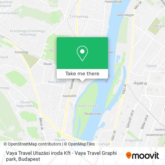 Vaya Travel Utazási iroda Kft - Vaya Travel Graphi park map