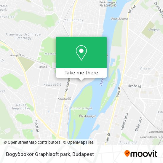 Bogyòbokor Graphisoft park map