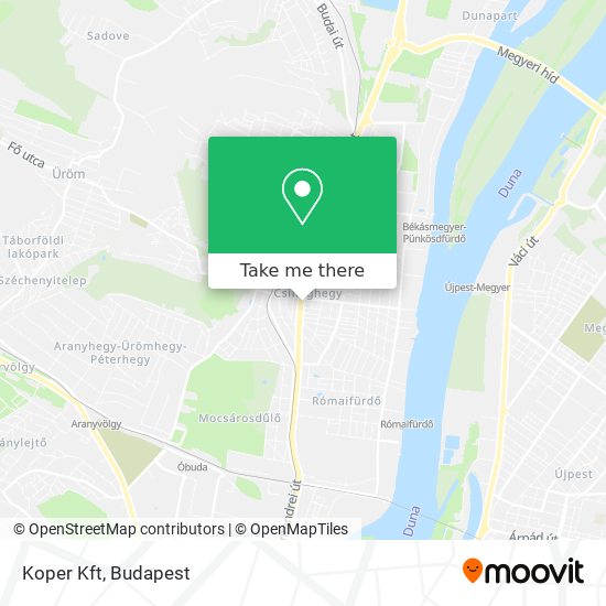 Koper Kft map