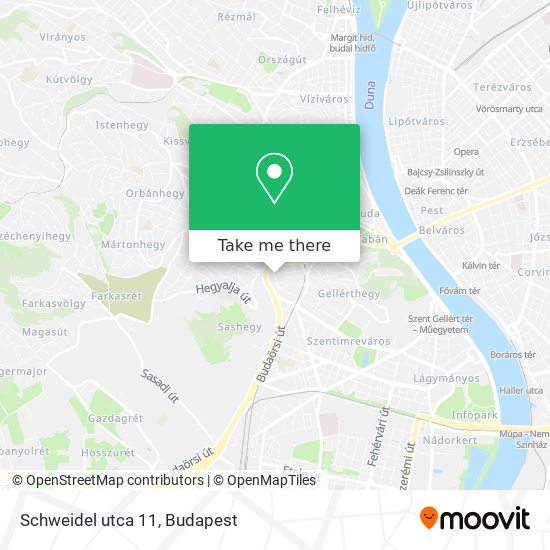 Schweidel utca 11 map