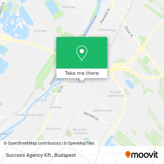 Success Agency Kft. map