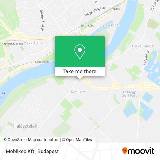 Mobilkep Kft. map