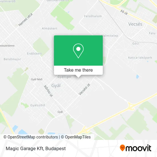 Magic Garage Kft map