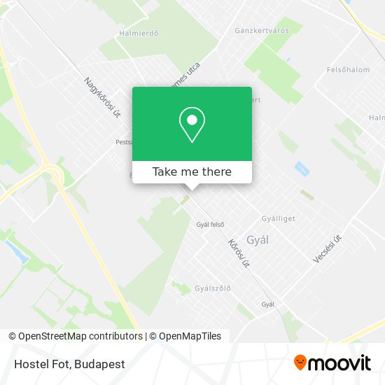 Hostel Fot map
