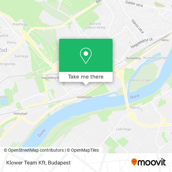 Klower Team Kft map