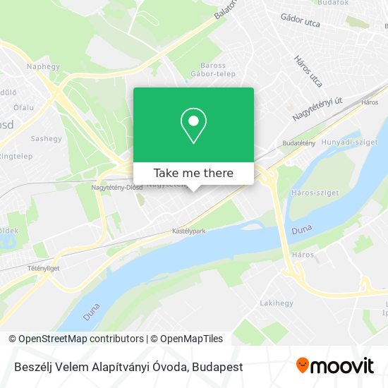 Beszélj Velem Alapítványi Óvoda map