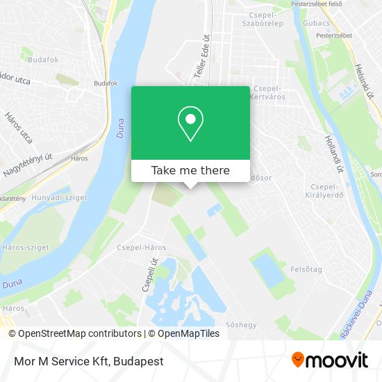 Mor M Service Kft map