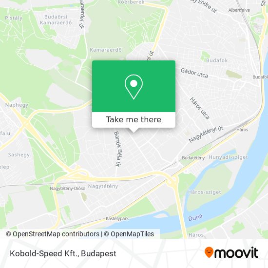 Kobold-Speed Kft. map