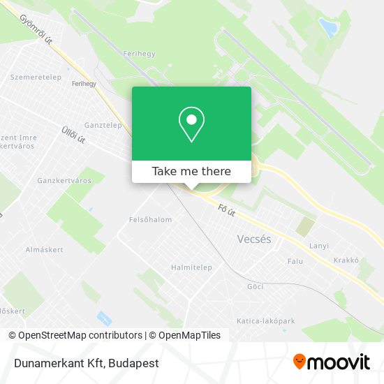 Dunamerkant Kft map