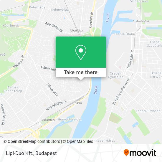 Lipi-Duo Kft. map