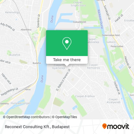 Reconext Consulting Kft. map