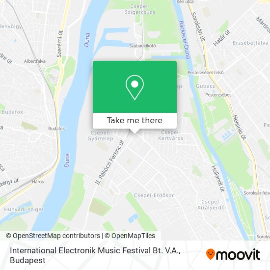 International Electronik Music Festival Bt. V.A. map