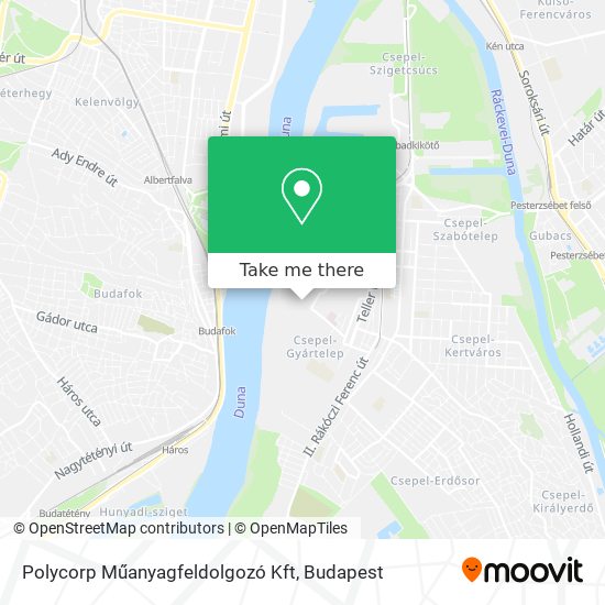 Polycorp Műanyagfeldolgozó Kft map