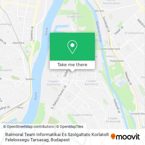 Balmoral Team Informatikai Es Szolgaltato Korlatolt Felelossegu Tarsasag map