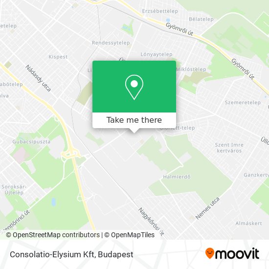 Consolatio-Elysium Kft map